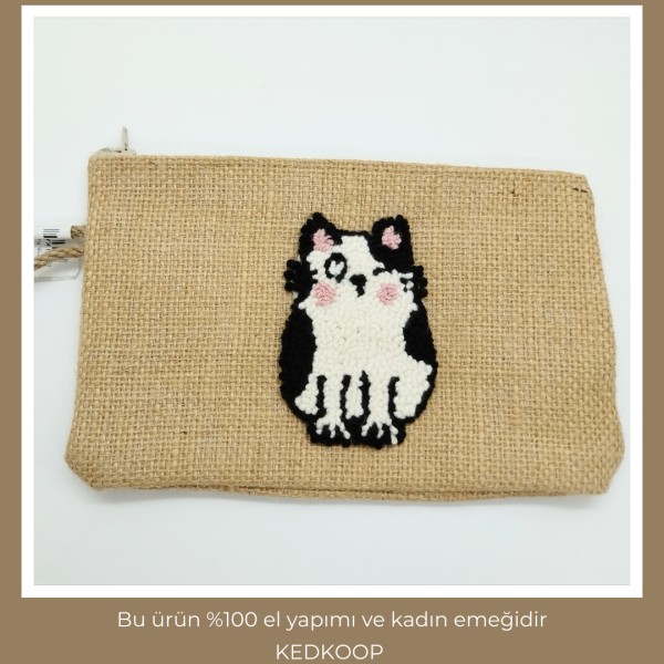 Küçük Pucnh Çanta Kedi