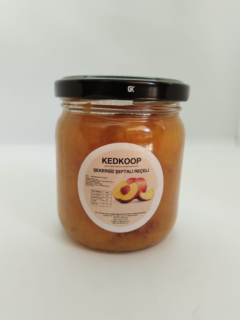 Şeker ilavesiz Şeftali Receli 210cc