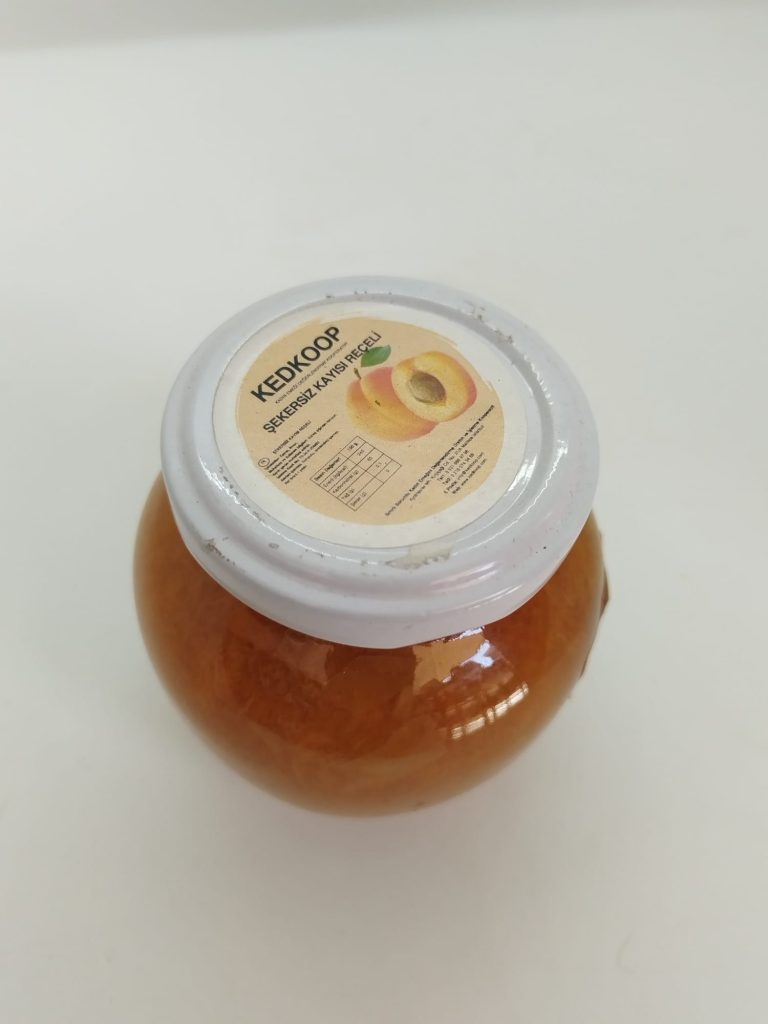 Şekersiz Kayısı Reçeli 210 cc