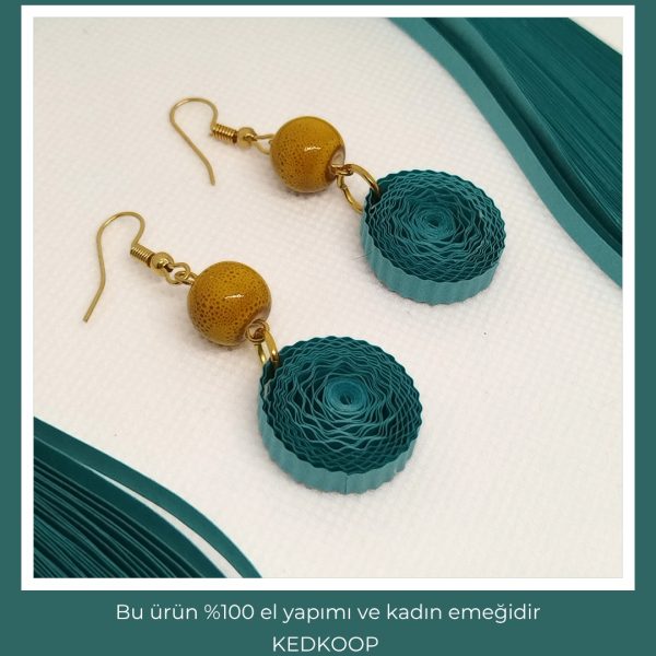 Kağıt Qulling Küpe